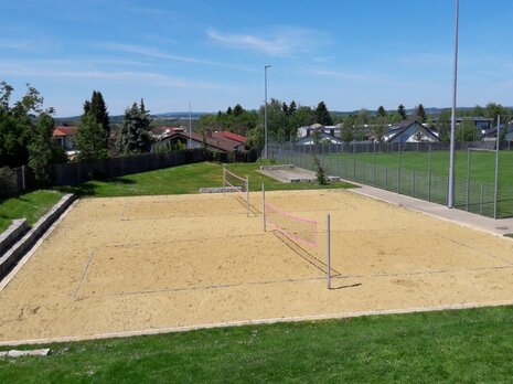 2 Beachvolleyballfelder in Obereschach